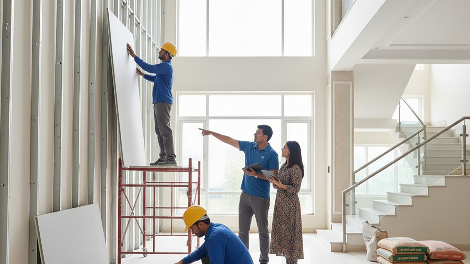 بناء ملاحق اسمنت