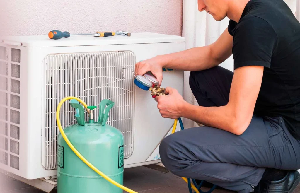 Professional air conditioner Freon refilling and gas recharge services in Riyadh - تعبئة فريون المكيفات وشحن الغاز باحترافية في الرياض